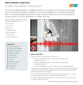 Audio Exception Detection in Stuart,  FL